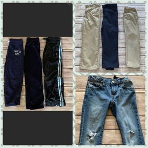Lot of 7 pairs of SZ 6 pants! Some elastic waist